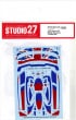 1/24 Senna XP Dress Up decal British #8forTAMIYASTUDIO27 Original Decals