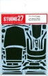 1/24 Fairlady Z (RZ34) Dress Up Carbon decalfor TAMIYASTUDIO27 Carbon Decals