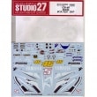 1/12 YZR-M1 #5/#46 IRTA TEST 2007STUDIO27 ��Original Decals��