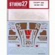 1/20 WR1 1978STUDIO27 Original Decals
