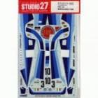 1/24 Fiat 131 Factory color Monte-Carlo 1980STUDIO27 Original Decals