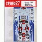 1/24 155 V6 TI #9/#18 ITC 1996STUDIO27 Original Decals