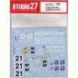 1/24 956 KENWOOD LM 1983STUDIO27 Original Decals