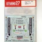 1/24 Corolla WRC B&H 2001STUDIO27 Original Decals
