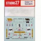 1/24 Fiat 131 FACTORY COLOR Tour de Course 1977STUDIO27 ��Original Decals��
