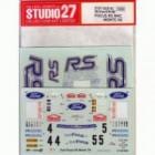 1/24 Focus RS Monte-Carlo 2003STUDIO27 Original Decals