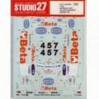 1/24 Impreza WRC Beta 2000STUDIO27 Original Decals