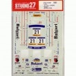 1/24 Impreza WRC Catalunya 2000STUDIO27 Original Decals