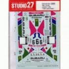 1/24 Legacy 1000Lakes 1992STUDIO27 ��Original Decals��