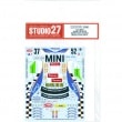 1/24 Mini John Cooper Works WRC #37/#52 Monte-Carlo 2012STUDIO27 OriginalDecals