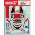 1/24 R89C WSPC 1989STUDIO27 Original Decals