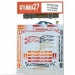 1/24 911 GT3R Dress Up DecalSTUDIO27 Original Decals