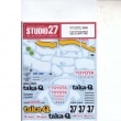 1/24 88CV taka-Q JSPC 1988STUDIO27 Original Decals