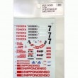 1/24 TS010 SWC/JSPC 1992 J.Villeneuve/E.Irvine/T.KristensenSTUDIO27 Original Decals