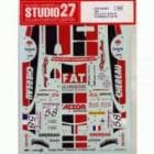 1/24 Viper GTS-R LM 2001STUDIO27 Original Decals