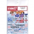 1/24 Focus WRC expert 2009STUDIO27 Original Decals