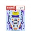 1/24 934 HCC #69 LM 1976forTAMIYA#24328STUDIO27 Original Decals