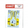 1/24 934 MOMO #9 1977forTAMIYA#24328STUDIO27 Original Decals