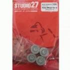 1/24 Honeycomb style wheels (Rally wheels set A) STUDIO27 Detail Up Parts