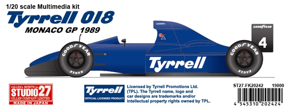 Tyrrell ジャパングランプリ セット 43/1 Tyrrell ジャパングランプリ セット 43/1 Tyrrell Japan Grand