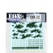 Digital camouflage decal Green1 size S FOX MODELS