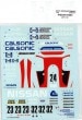 1/24 R88C JSPC 1989 - Spare Decalfor FK2463STUDIO27 ��Spare Decal��