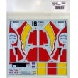 1/24 RS Spyder Memorial livery #16 2008 - Spare Decalfor FK2497STUDIO27 ��Spare Decal��