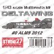 1/43 DELTAWING ALMS 2012<br>STUDIO27 Multimedia Kit