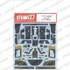 1/24 Sauber C9 Carbon decal <br>for TAMIYA<br>STUDIO27 Carbon Decals