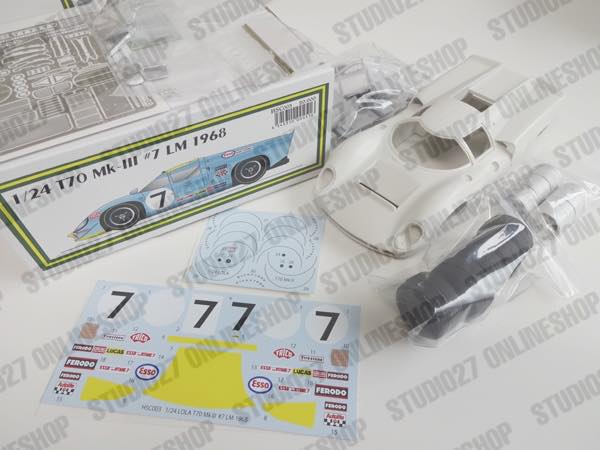 1/24 LOLA T70 Mklll #7 LM 1968<br>HSCOriginal Kit