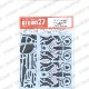 1/24 Lamborghini Veneno Carbon decal<br>forFUJIMI125831<br>STUDIO27 ��Carbon Decal��