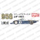 1/43 956 LM1983 (Long tail)<br>STUDIO27 Full Detail Kit<br>Printed by Cartograf