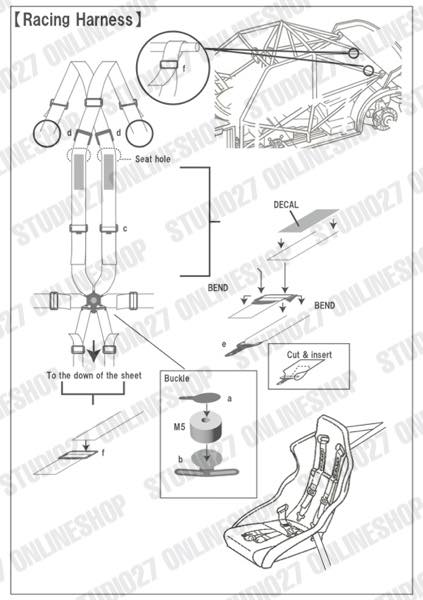 1/24 155 V6 T1 #7,8,14,15 DTM 1993 set<br>for TAMIYA 24137<br>STUDIO27 ��Decal&Parts��