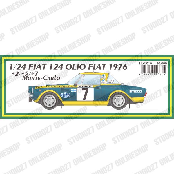 1/24 FIAT124 OLIO FIAT 1976<br>HSC��Original Kit��