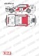 1/24 TA64 Rallies 1984 Option<br>for Aoshima B24004<br>STUDIO27 ��Original Decals��