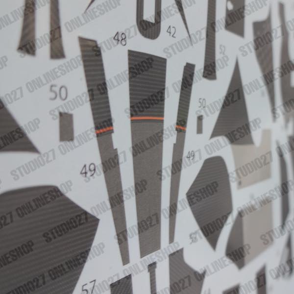 1/20 RB6 Carbon decal<br>forTAMIYA20067<br>STUDIO27 Carbon Decal