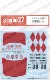 1/24 2002 ti #30 Monte Carlo 1975<br>for HASEGAWA<br>STUDIO27 Original Decals