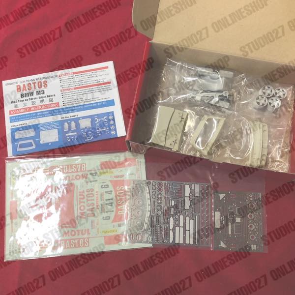 1/24 BMW M3 "BASTOS" Tour de corse 1989 <br>STUDIO27 Conversion Kit