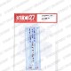 1/24 Abarth 500 Italy Police<br>for Fujimi<br>STUDIO27 Original Decals