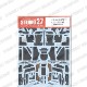 1/20 150Italia Carbon decal<br>forFUJIMI<br>STUDIO27 Carbon Decal