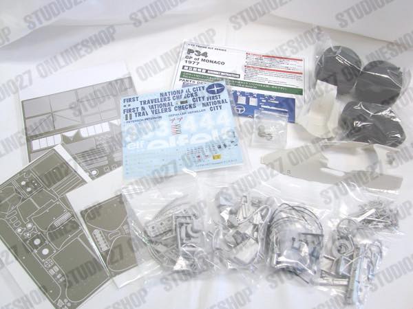 1/12 P34 Monaco GP 1977 <br>for TAMIYA<br>STUDIO27 ��Conversion Kit��