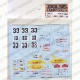 962C "Takefuji" LM 1988/1990 <br>for Mini-Z <br>MZ DECALS��Original decal��