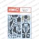 1/20 MP4/13 Carbon decal<br>forTAMIYA20046<br>STUDIO27 Carbon Decal