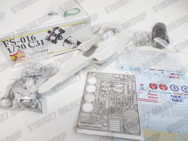 1/20 C31 Spanish GP<br>FS MODEL��Multimedia Kit��