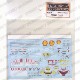 F2008 2008 <br>for Mini-Z <br>MZ DECALS��Original decal��