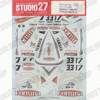 1/12 YZR-M1 "Fortuna" 2003<br>STUDIO27 ��Original Decals��