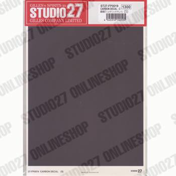 CARBON DECAL C (TWILL WEAVE) S <br>STUDIO27 Detail Up Parts