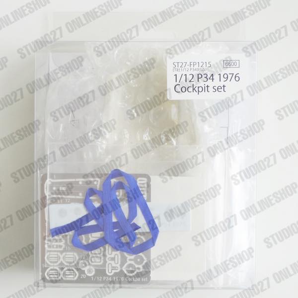 1/12 P34 1976 Cockpit set<br>for TAMIYA12036<br>STUDIO27 ��Detail Up Parts��