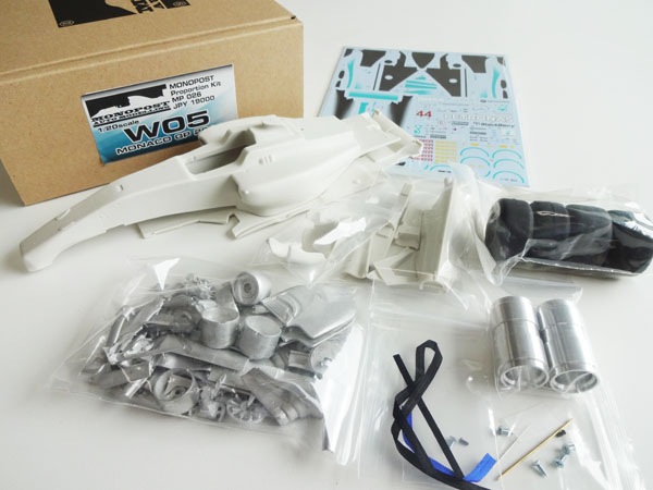 1/20 F1 W05 HYBRID SPANISH GP 2014<br>MONOPOST ��Multimedia Kit��