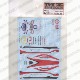 SA07 2007 Early Ver. <br>for Mini-Z <br>MZ DECALSOriginal decal